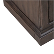 Pemberly Row Entertainment Center with Breakfront Styling in Brown