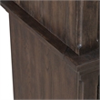 Pemberly Row Entertainment Center with Breakfront Styling in Brown