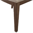 Pemberly Row Upholstered Tufted Back Side Chair Set of 2 with Tapered Legs