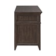Pemberly Row Credenza with Dovetail Drawer Construction in Saddle Brown