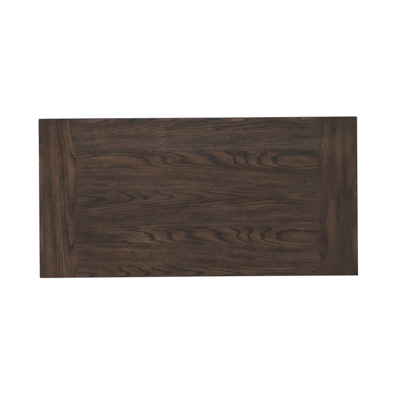 Pemberly Row 5 Drawer Chest with Cedar Lined Drawer in Saddle Brown