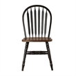 Pemberly Row 3 Pc Drop Leaf Dining Set Wood Black Antique Honey Finish