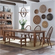 Pemberly Row 6 Piece Rectangular Dining Table Set with Drop Leaves
