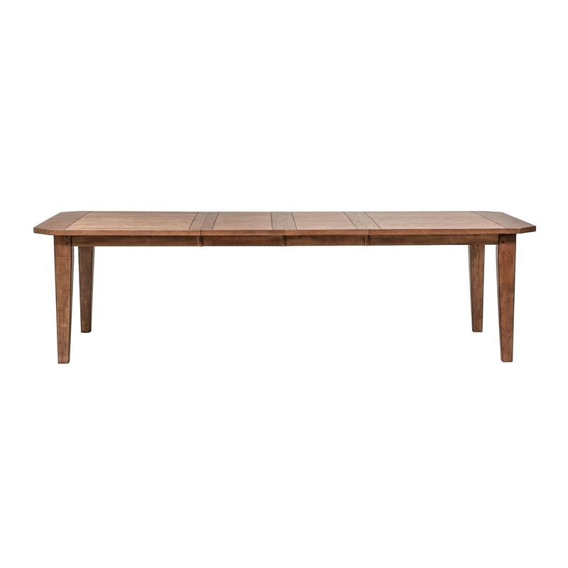 Pemberly Row 6 Piece Rectangular Dining Table Set with Drop Leaves