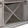 Pemberly Row Cottage Buffet with Wine Storage and Glass Holders in White