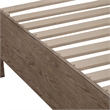 Pemberly Row King Upholstered Storage Bed with Cedar Drawers in Burnished Beige