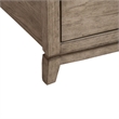 Pemberly Row King Upholstered Storage Bed with Cedar Drawers in Burnished Beige