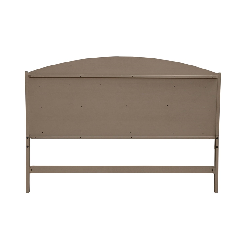 Pemberly Row Queen Panel Headboard with Starburst Veneer in Coffee Bean