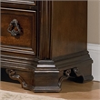 Pemberly Row California King Sleigh Bed with Dresser Mirror and Chest