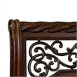 Pemberly Row Queen Sleigh Bed with Dresser Mirror Chest and Nightstand
