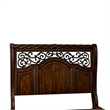 Pemberly Row Queen Sleigh Bed with Dresser Mirror Chest and Nightstand