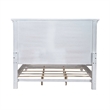 Pemberly Row Queen Panel Bed with Dresser Mirror and Chest in White