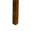 Pemberly Row 30 Inch Sawhorse Bar Stool with Contoured Seat in Tobacco