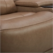 Pemberly Row Power Reclining Sofa Loveseat and Recliner Set in York Sand