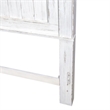 Pemberly Row King Mansion Headboard with Crown Molding in White