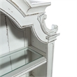 Pemberly Row Office Credenza and Hutch with File Drawers in White