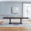 Pemberly Row 7 Piece Trestle Table Set with Splat Back Chairs in Cherry