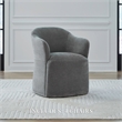 Pemberly Row Squared Arm Dining Chairs with Casters Set of 4 in Sapphire