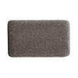 Pemberly Row Upholstered Accent Stool with Rounded Ends in Brown