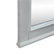 Pemberly Row Twin Panel Bed with Dresser and Mirror in White