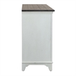 Pemberly Row Twin Panel Bed with Dresser and Mirror in White