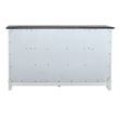 Pemberly Row Twin Panel Bed with Dresser and Mirror in White