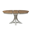Pemberly Row 5 Piece Pedestal Table Set with Upholstered Chairs in White