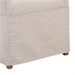 Pemberly Row 5 Piece Double Pedestal Set with Upholstered Arm Chairs in Brown