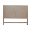 Pemberly Row California King Panel Bed with Sunburst Veneer in Brown