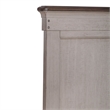 Pemberly Row California King Storage Bed with Bench Seat in White