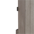 Pemberly Row King Mantle Headboard with LED Lighting and Gallery Top in White
