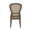 Pemberly Row 5 Piece Pedestal Dining Set with Tufted Chairs in Taupe