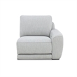 Pemberly Row 2 Piece Power Reclining Loveseat in Smoke Gray Fabric