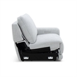 Pemberly Row 2 Piece Power Reclining Loveseat in Smoke Gray Fabric