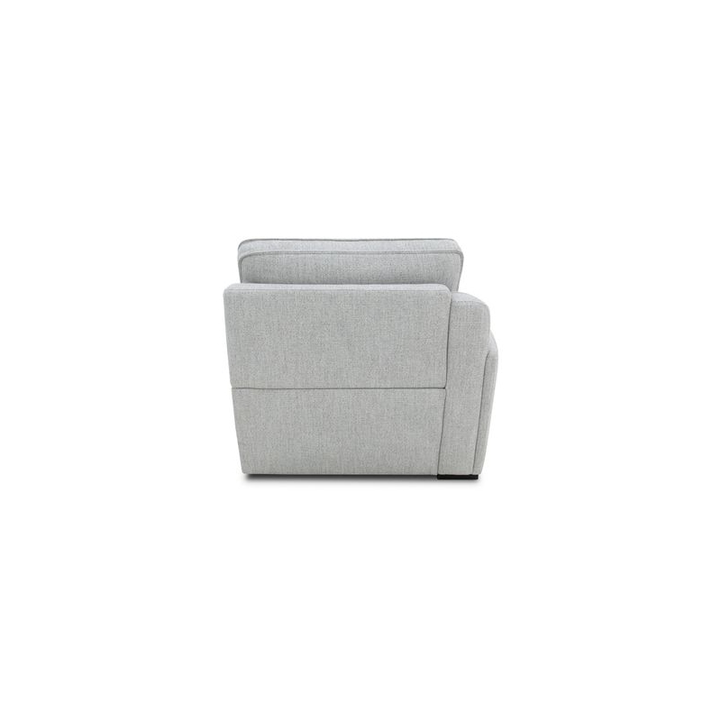 Pemberly Row 2 Piece Power Reclining Loveseat in Smoke Gray Fabric