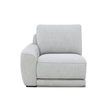 Pemberly Row Sofa and Loveseat Power Reclining Set in Smoke Gray Fabric