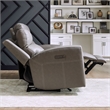 Pemberly Row Triple Power Recline Sofa with Loveseat & Recliner in Gray