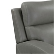 Pemberly Row Triple Power Recline Sofa with Loveseat & Recliner in Gray