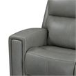 Pemberly Row Triple Power Recline Sofa with Loveseat & Recliner in Gray