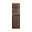 Pemberly Row Zero Gravity Power Recline 6 Piece Sectional with Charging in Brown