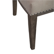 Pemberly Row 5 Piece Pedestal Dining Table Set with Arm Chairs in Brown