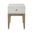 Pemberly Row 3 Piece Cocktail and End Table Set with Drawers in Khaki Brown Wood