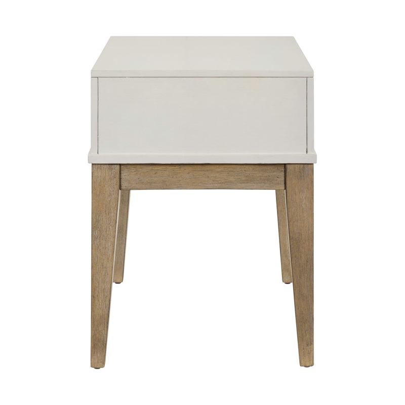 Pemberly Row 3 Piece Cocktail and End Table Set with Drawers in Khaki Brown Wood