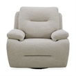 Pemberly Row Triple Zero Gravity Sofa and Recliner with Memory Foam in White