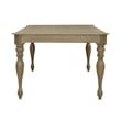 Pemberly Row 7 Piece Rectangular Dining Set with Splat Back Chairs in Bisque
