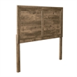 Pemberly Row King Panel Headboard with Canted Picture Frame in Cobblestone