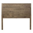 Pemberly Row King Panel Headboard with Canted Picture Frame in Cobblestone