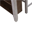 Pemberly Row Triple Power High Leg Recliner with Nail Head Trim in York Sand