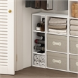 Pemberly Row 3-Tier 10-In Width Narrow Bookcase 9.3 x 9.8 x 31.5 in White
