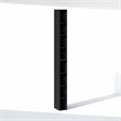 Pemberly Row 8-Tier Adjustable Closet Organizer 6 Inch Width in Blackwood